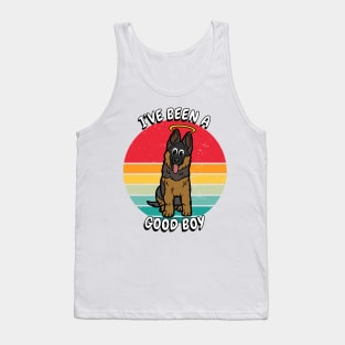 Cute guard Dog is a Good Boy Tank Top